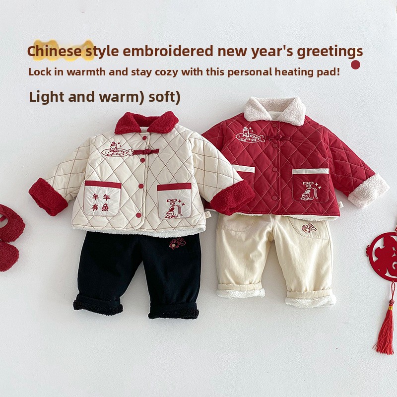 Winter Clothing Baby - Neujahrskleidung für Kinder 2025, neue Winterkleidung