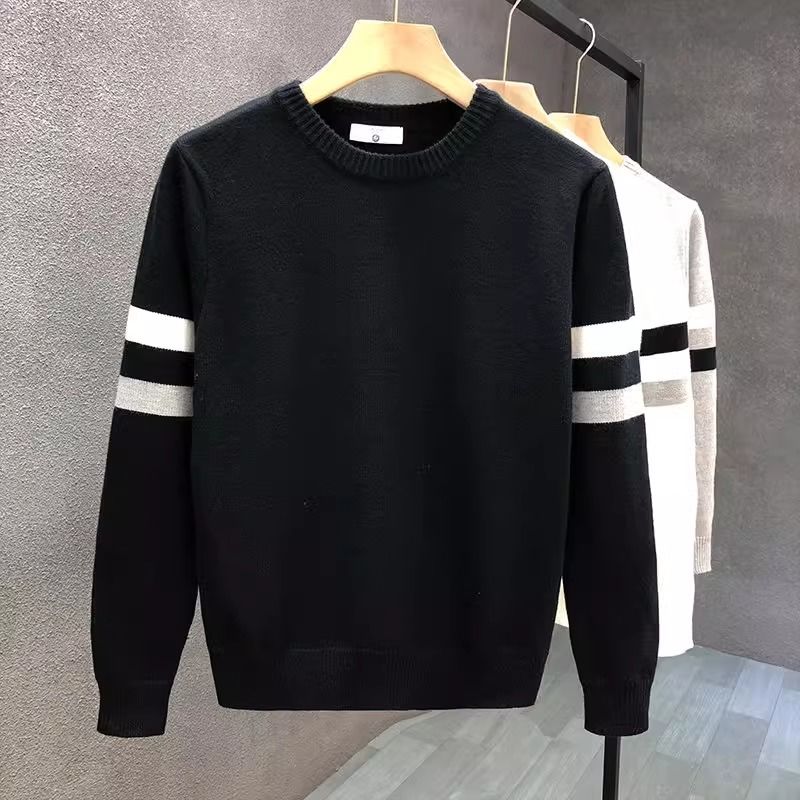 Winter Clothes Shop - Rundhalspullover, Strickpullover für Herren, trendige Marke,