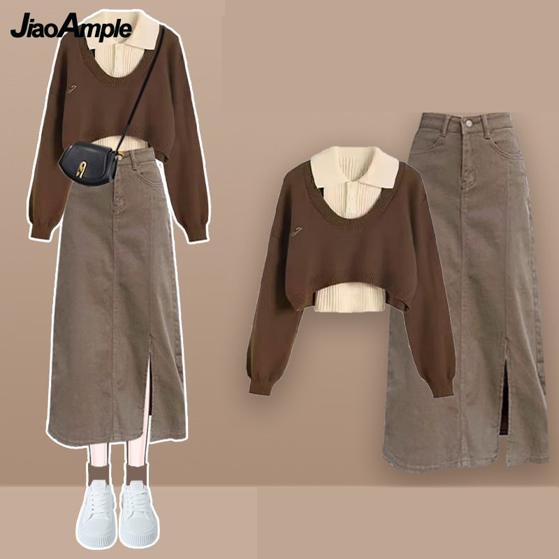 Winter Clothing Kit - Frauen Frühling Herbst Neue Vintage Stricken
