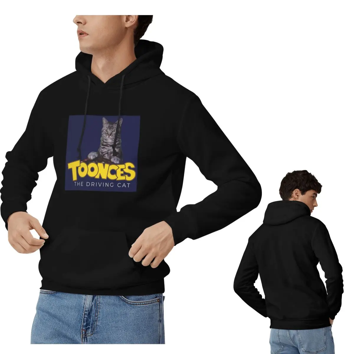 Winter Clothing Drive - Toonces The Driving Cat Hoodies Herren