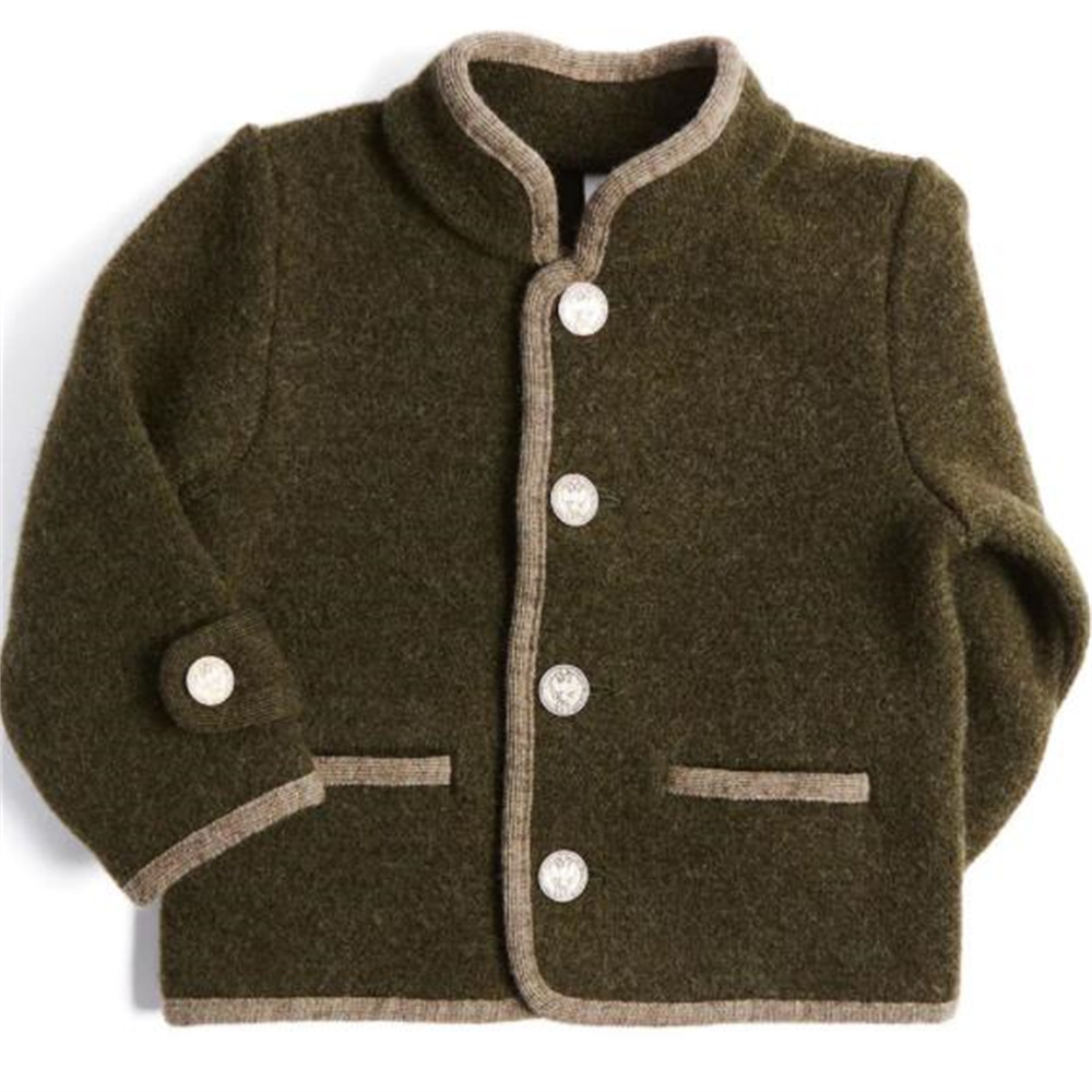 Winter Clothing Baby - Kinderkleidung Herbst Winter Britische Lammwolle Kindermantel