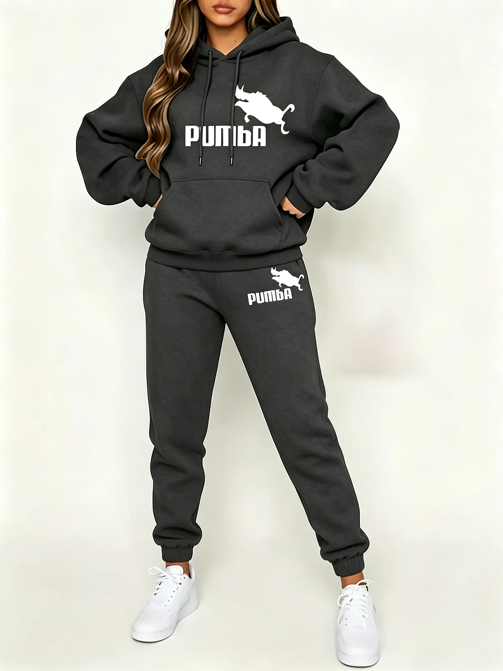 Winter Clothing Pants - 2026 neues Damen-Herbst- und Winter-Hip-Hop-Street-Freizeit-Sportshirt mit