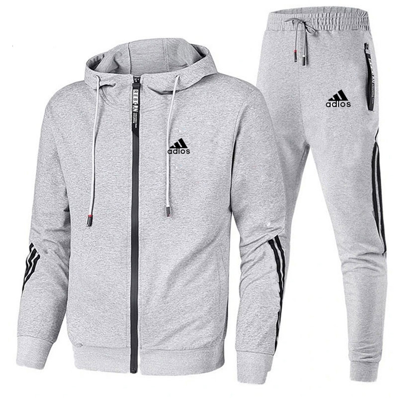 Winter Wear Clothes - Frühling Herbst Herren Trainingsanzüge Sets Langarm-Hoodie+Jogginghose