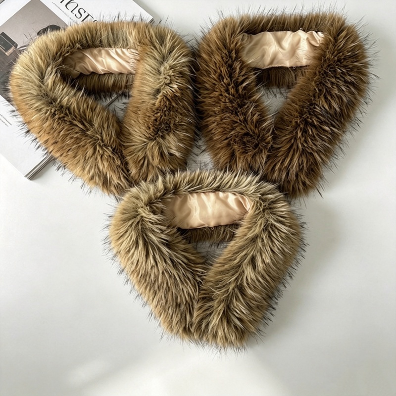 Winter Clothing Online - Wintermantel mit Plüschpelzkragen, Kapuzenpullover, Kunstpelzkragen für