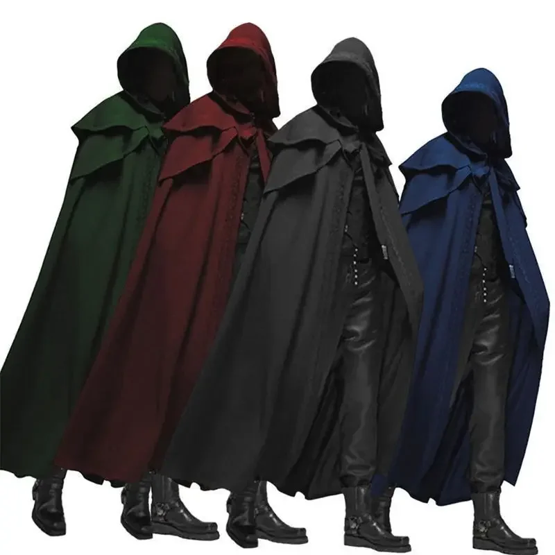 Winter Clothing Items - Herren Mönchskostüm Mittelalterliches Vintage Gothic Outfit