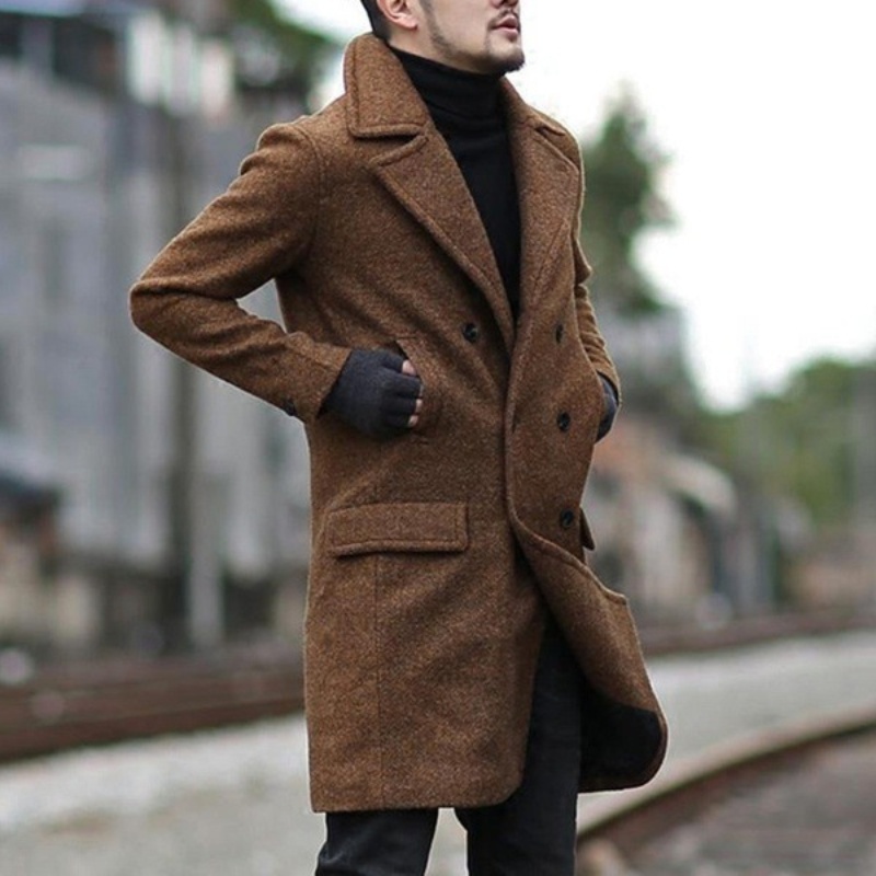 Neue Herren jacken lässig eing – Winter Clothes Shop Bewertung und Preis