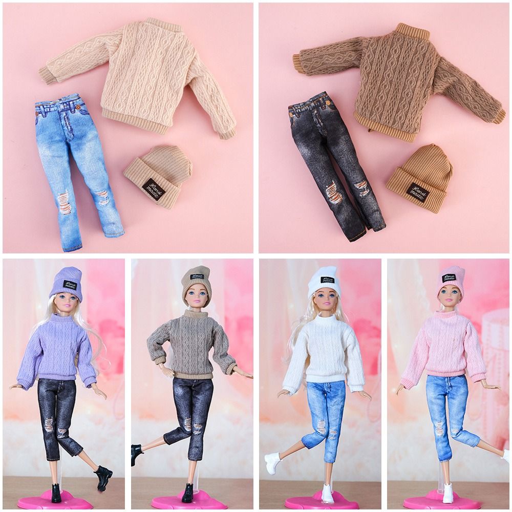 1 Set 1/6 Puppen-Freizeitkleid – Winter Wear Clothes Bewertung und Preis