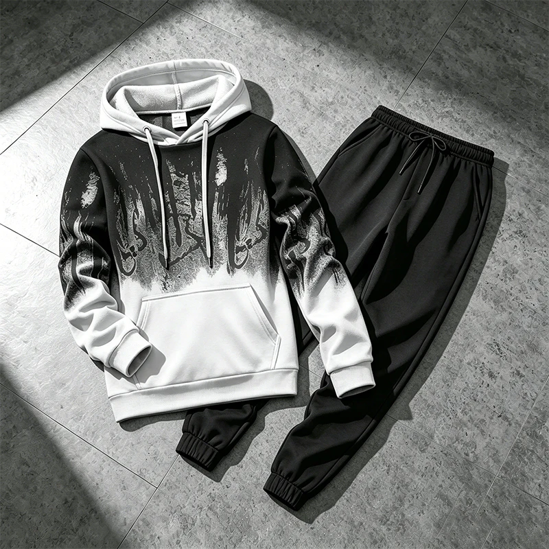 Herbst-Winter Herren Hoodies T – Winter Clothing Pants Bewertung und Preis