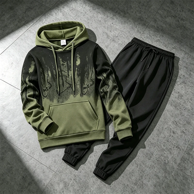 Herbst-Winter Herren Hoodies T – Winter Clothing Pants Bewertung und Preis