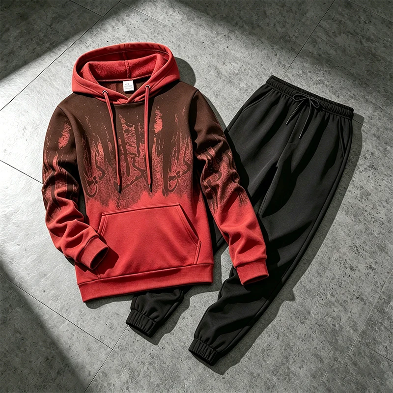 Herbst-Winter Herren Hoodies T – Winter Clothing Pants Bewertung und Preis