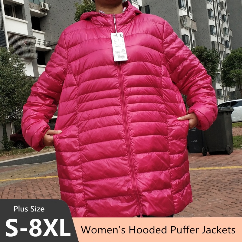 Plus Size 5XL 6XL 7XL Damen-Pu – Winter Clothing Online Bewertung und Preis