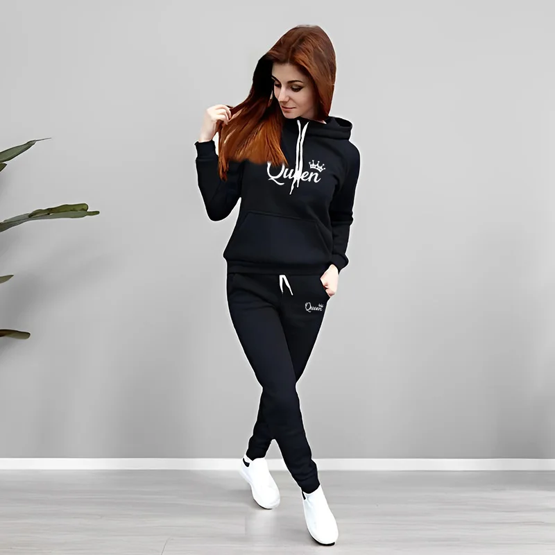 Damen-Trainingsanzug mit Queen – Winter Clothing Pants Bewertung und Preis