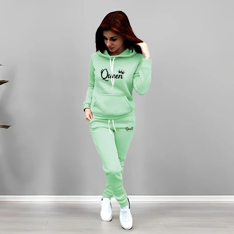 Damen-Trainingsanzug mit Queen – Winter Clothing Pants Bewertung und Preis