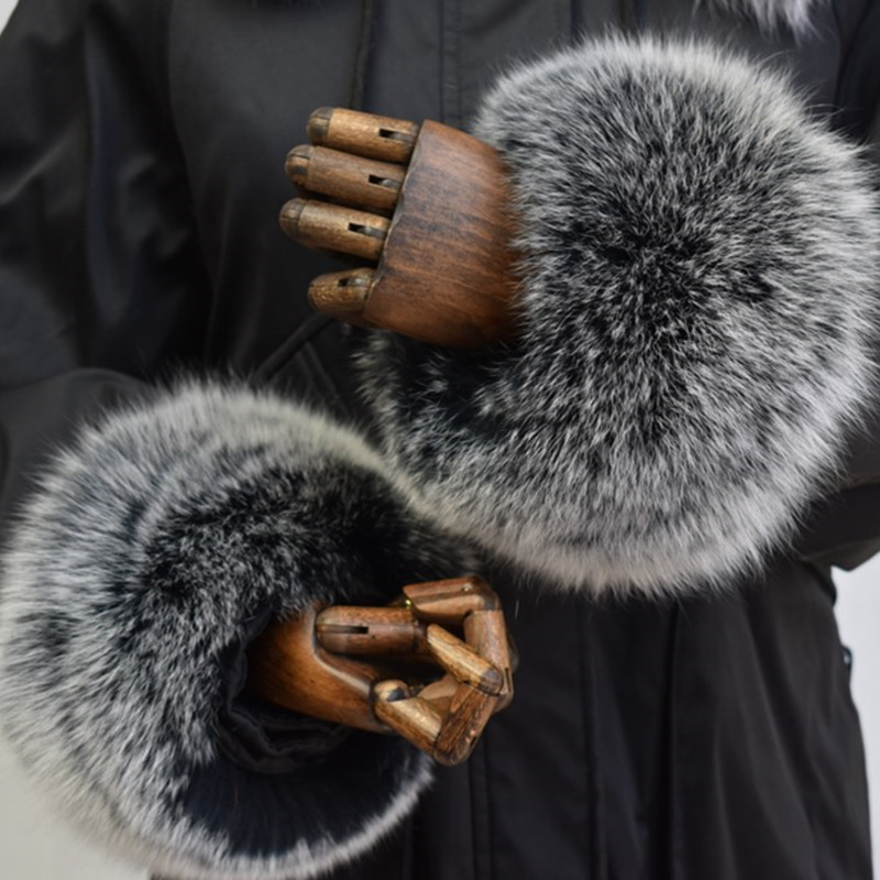 Fuchspelz-Manschetten für Dame – Winter Clothing Online Bewertung und Preis