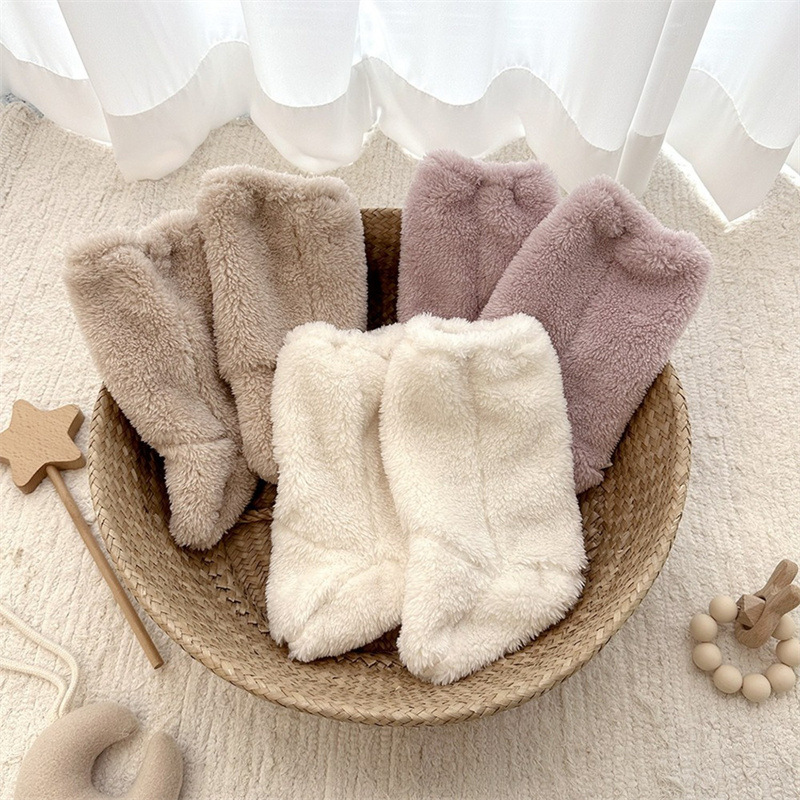Warme Winter-Babysocken, Koral – Winter Clothing Baby Bewertung und Preis