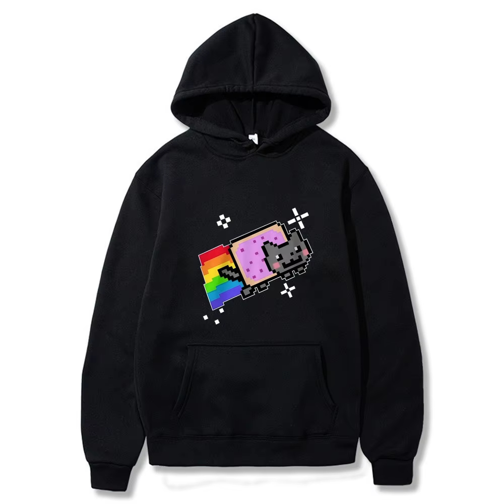 Nyan Cat Lustiges Meme Regenbo – Winter Clothes Shop Bewertung und Preis