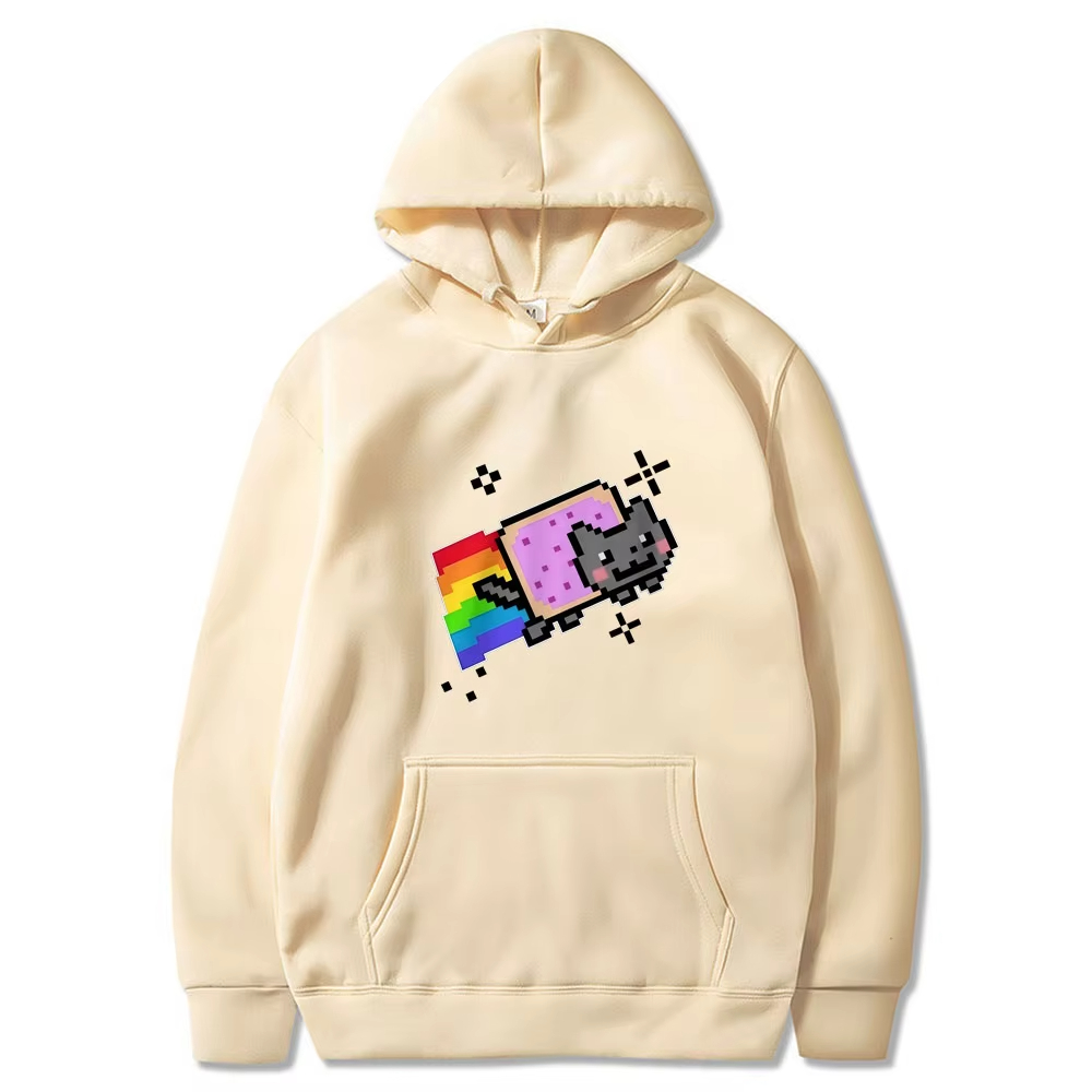 Nyan Cat Lustiges Meme Regenbo – Winter Clothes Shop Bewertung und Preis