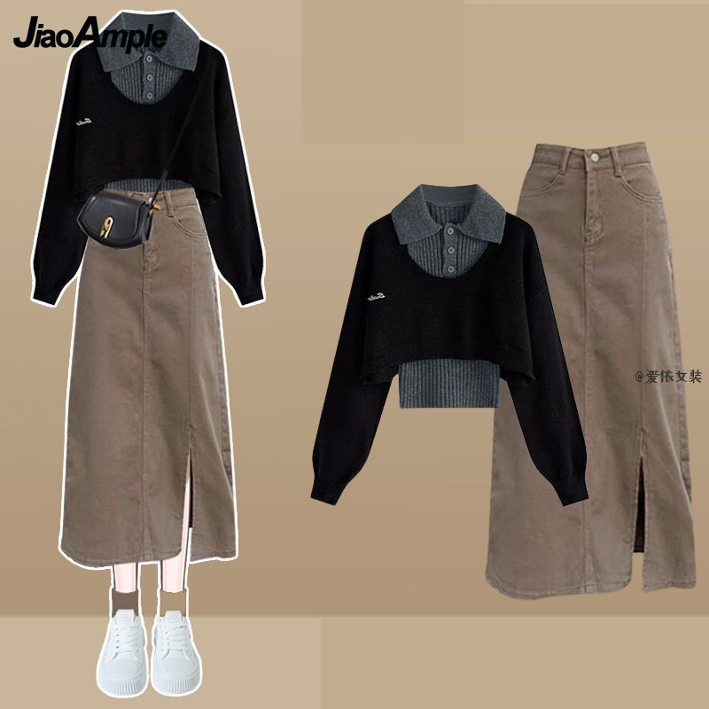 Frauen Frühling Herbst Neue Vi – Winter Clothing Kit Bewertung und Preis