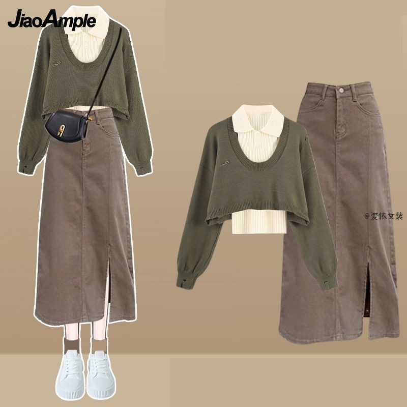 Frauen Frühling Herbst Neue Vi – Winter Clothing Kit Bewertung und Preis