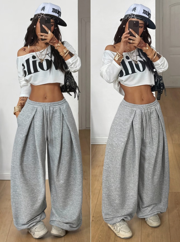 Y2K neue weite Jogginghose für – Winter Clothing Pants Bewertung und Preis