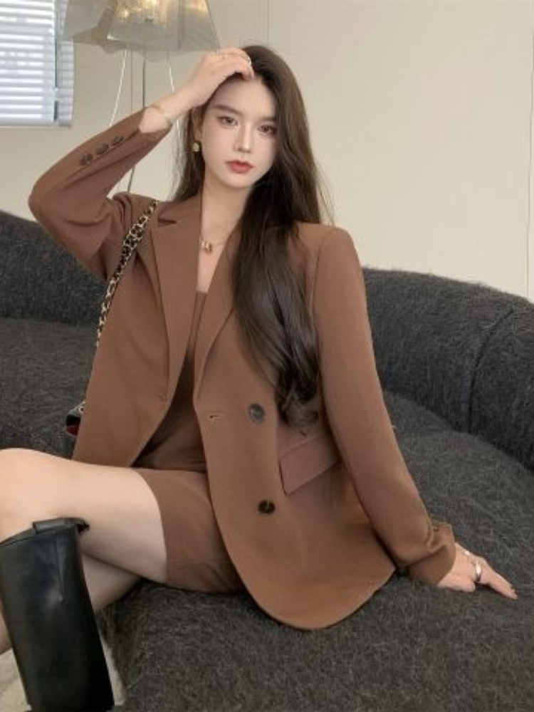 Herbst Winter Braun Elegantes  – Winter Clothing Online Bewertung und Preis