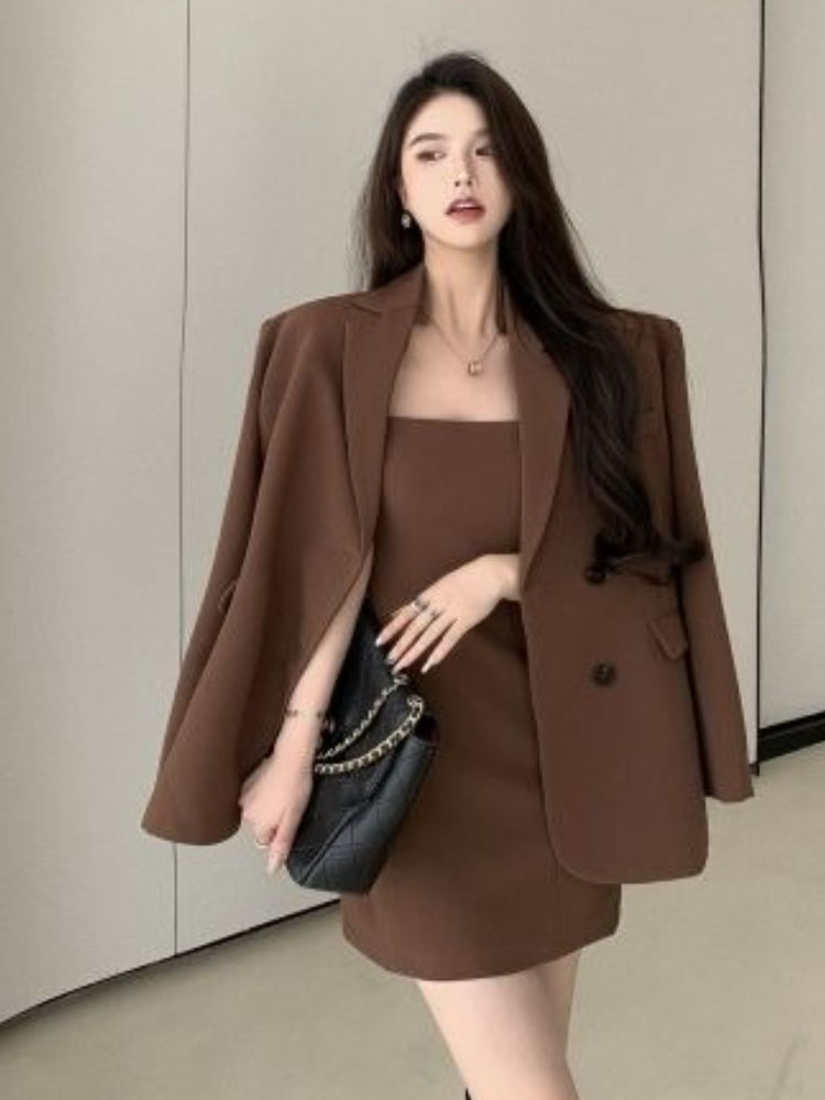 Herbst Winter Braun Elegantes  – Winter Clothing Online Bewertung und Preis
