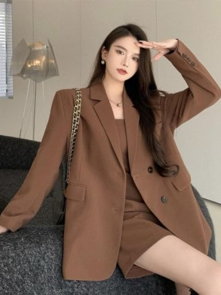 Herbst Winter Braun Elegantes  – Winter Clothing Online Bewertung und Preis