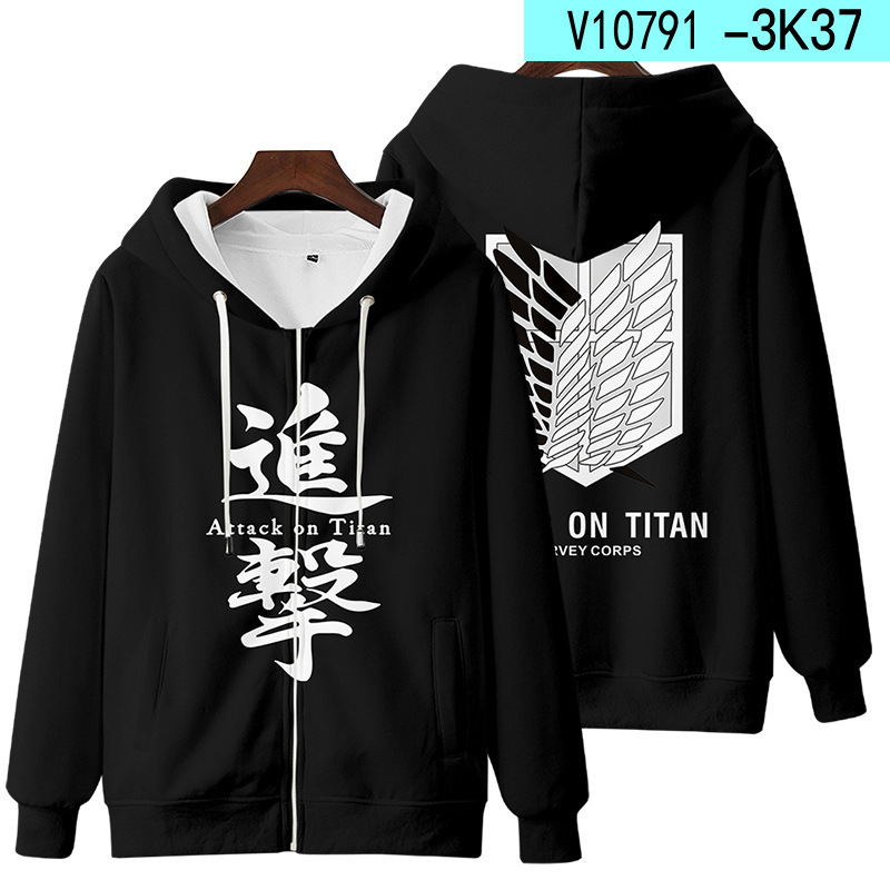 Neue Angriff Auf Titan 3D Zipp – Winter Clothes Shop Bewertung und Preis