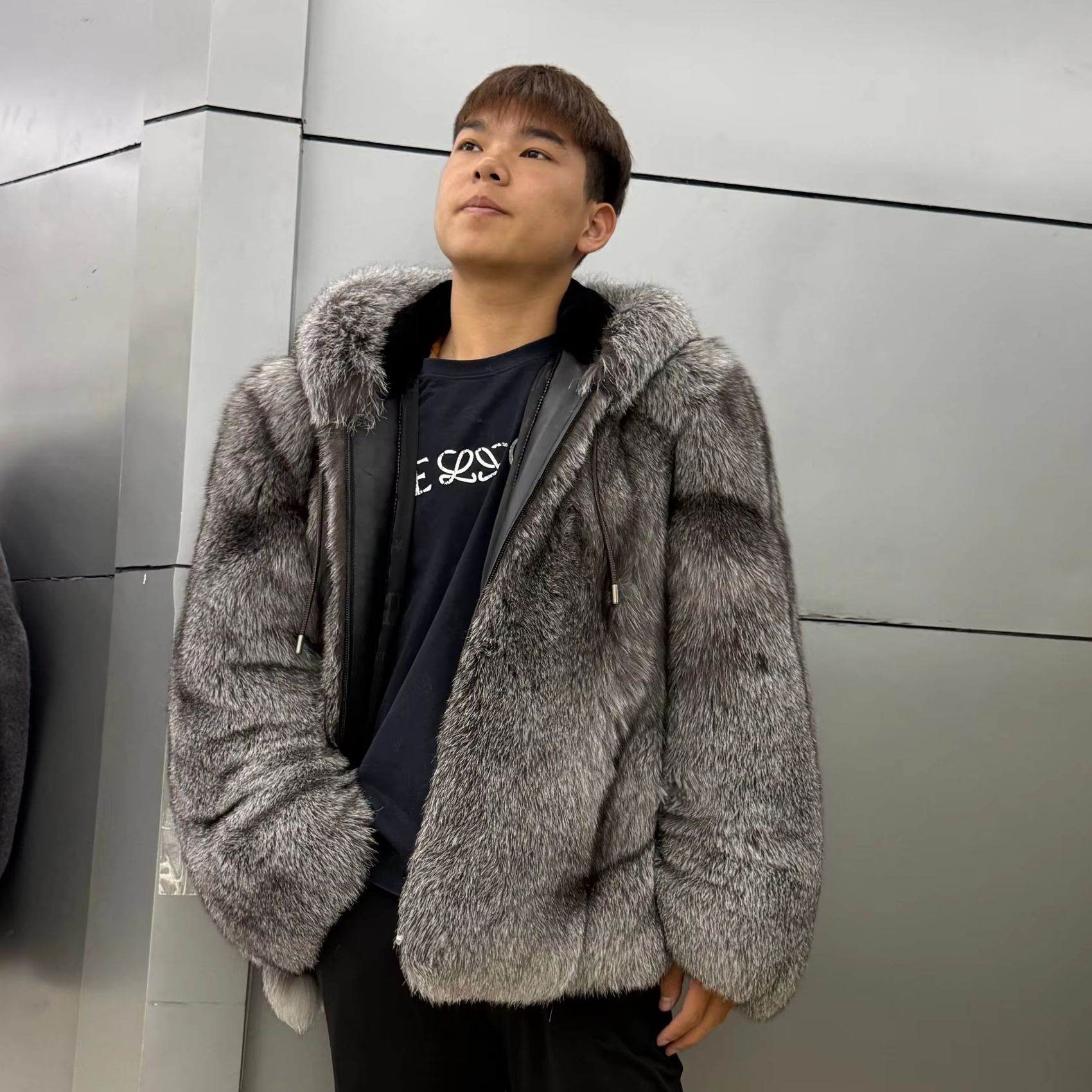 Luxuriöse Herrenjacken und lei – Winter Clothes Shop Bewertung und Preis