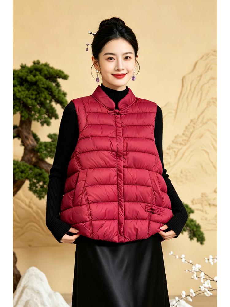 Damen-Wärmeweste im chinesisch – Winter Clothing Online Bewertung und Preis