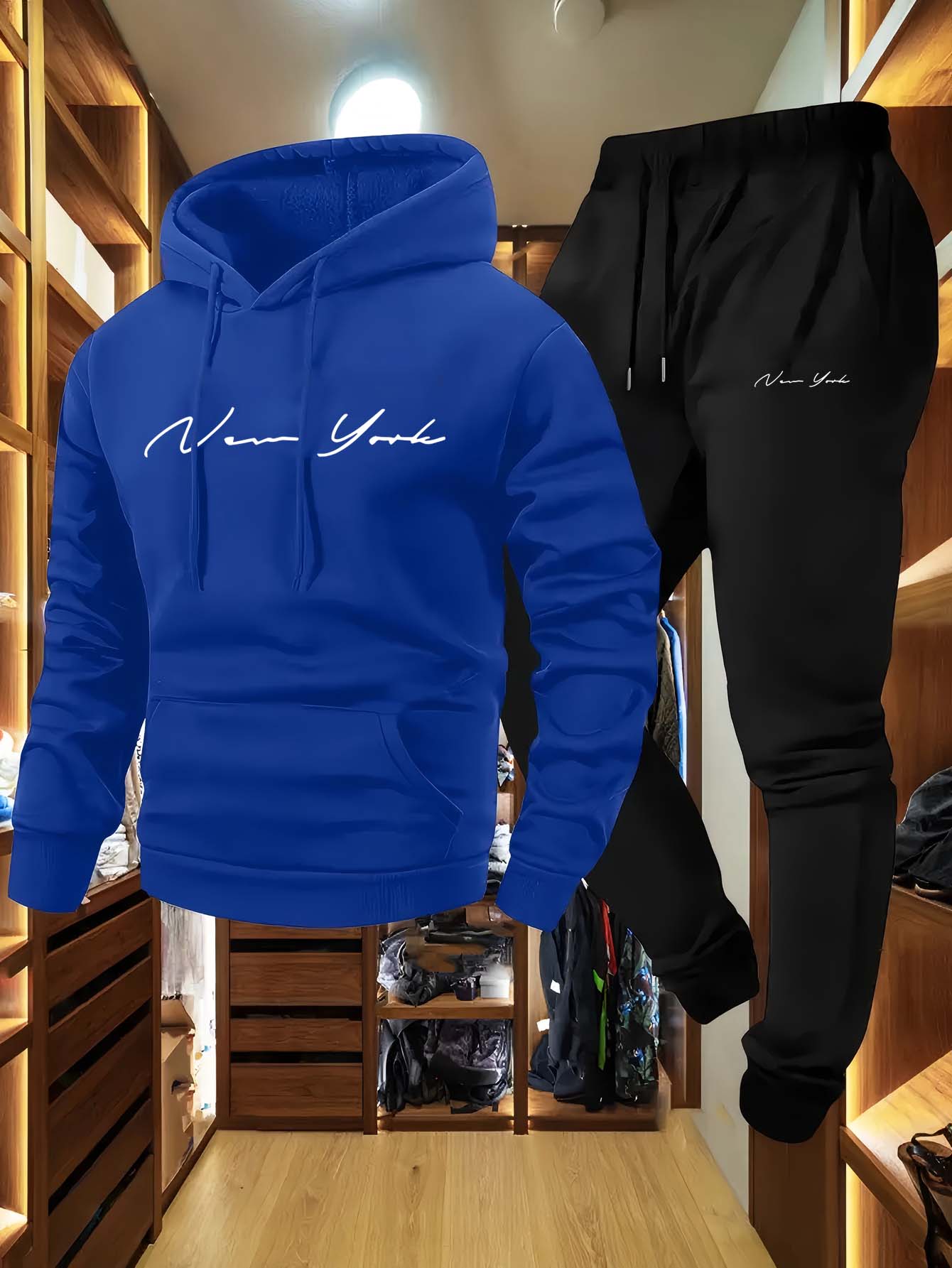 Herren-Trainingsanzug-Set mit  – Winter Wear Clothes Bewertung und Preis