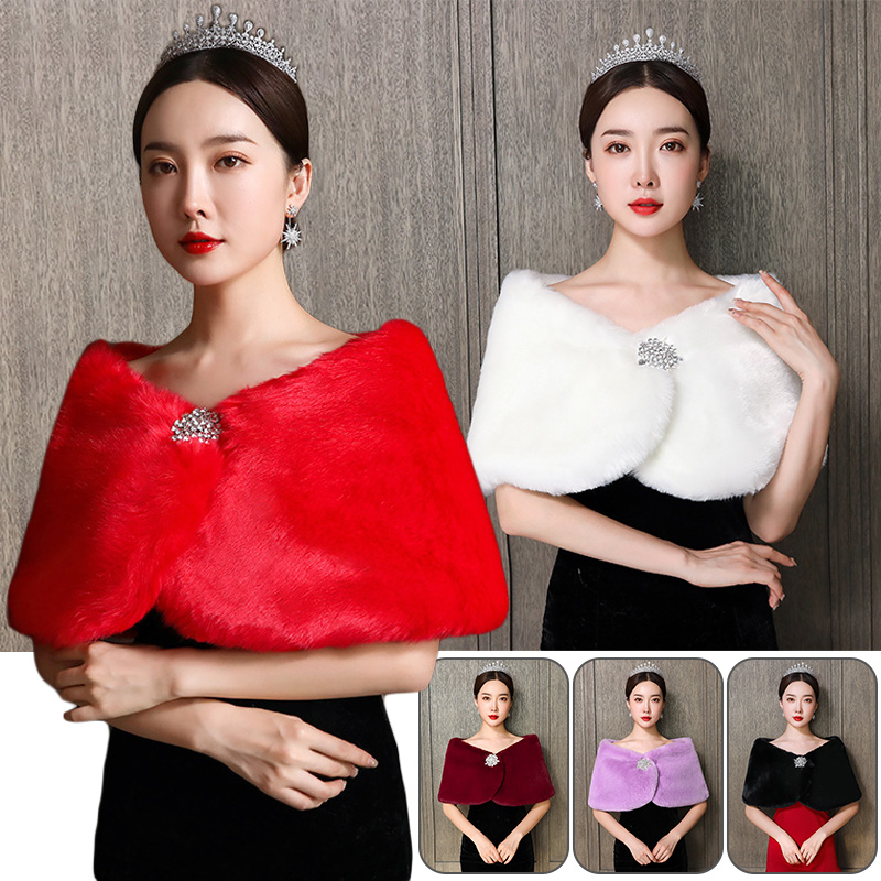 Frauen Braut Schal Hochzeit Ca – Winter Clothing Online Bewertung und Preis
